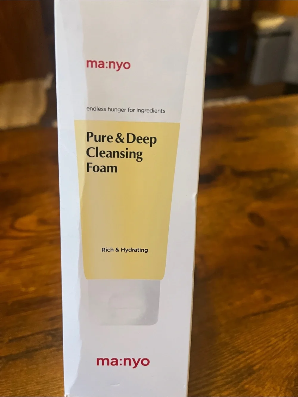 Pure & Deep Cleansing Foam — Yellow Hydrating Cleanser